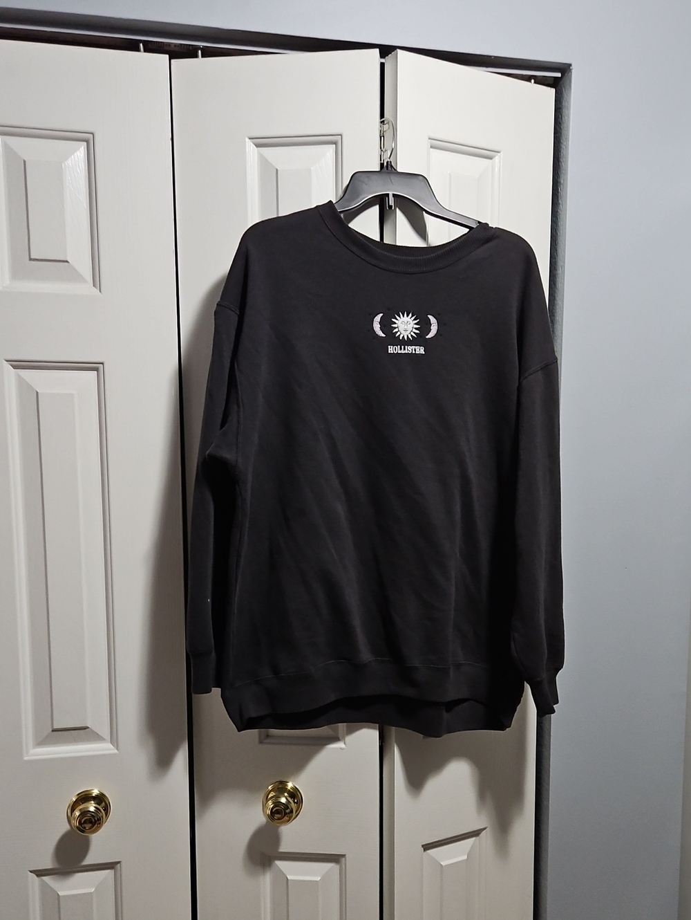 FLAWED OVERSIZED Hollister Pullover Sweatshirt